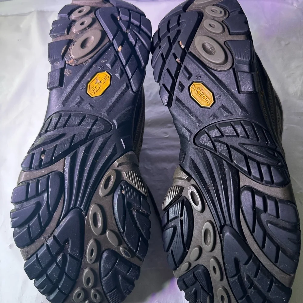 Merrell Taupe and Black Trail Shoes